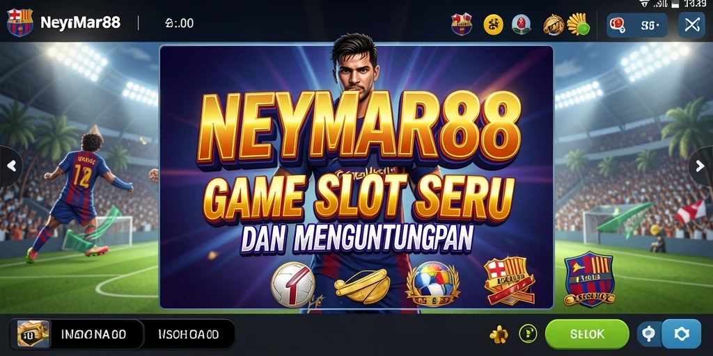 Tampilan gameplay Slot yang seru di NEYMAR88.