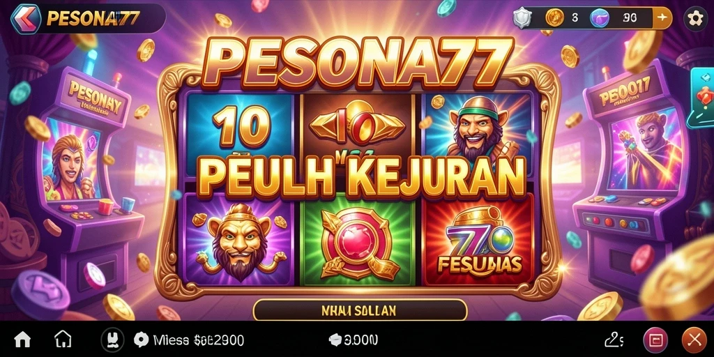 Screenshot PESONA77 menunjukkan gameplay slot yang seru dan menarik.