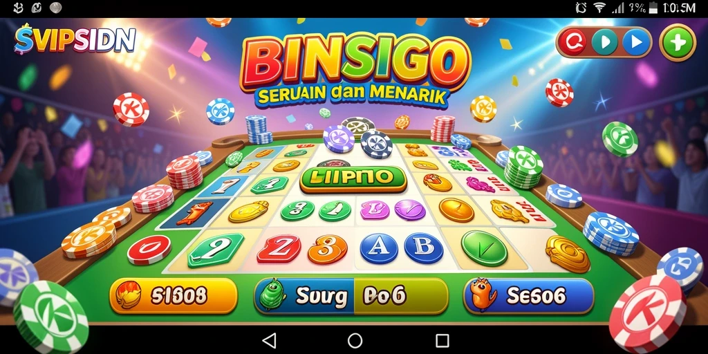 Tampilan gameplay seru dan interaktif di SVIPSIDN.