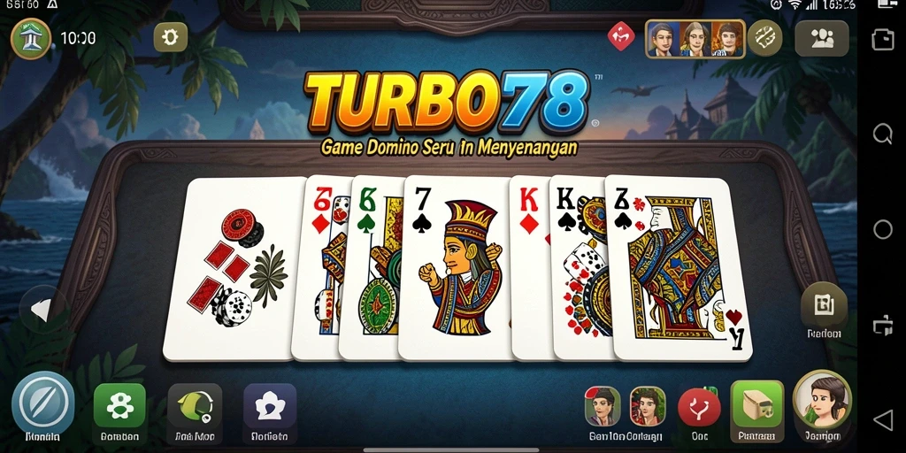 Tampilan menawan dengan gameplay Domino yang seru.