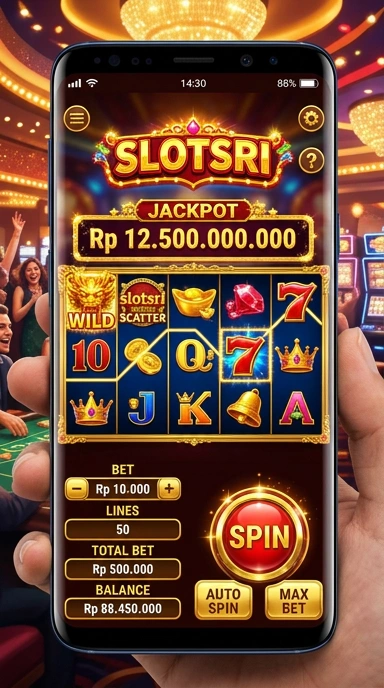 Proses unduh yang cepat dan aman di aplikasi slotsri.
